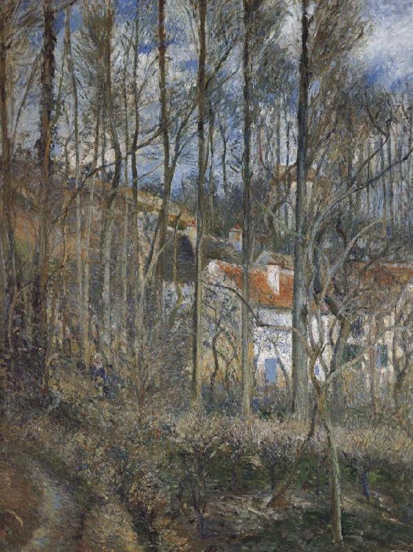 The Cote des Boeufs at L-Hermitage, Camille Pissarro